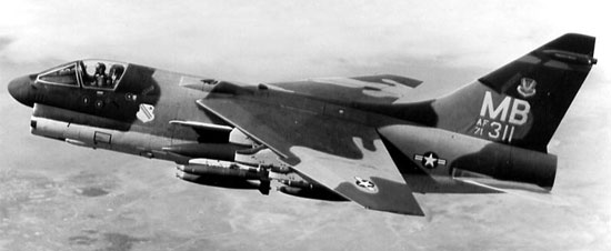 A-7D en Vietnam