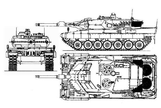 Trptico Leopard 2A5(pinche para agrandar)