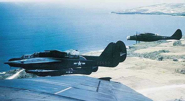 P-61 en Saipan