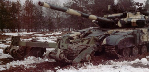 T-64 con KTM-7